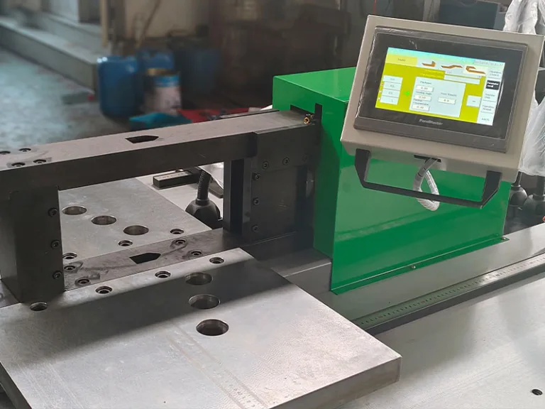 busbar machine bending unit