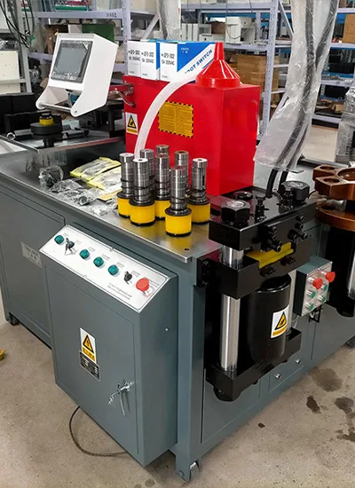 copper busbar punching cutting bending machine factory in China